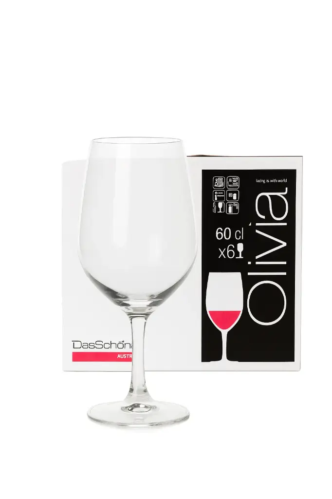 Copa Vino 600 ml Vidrio Templado