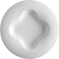 Plato Orbe Bloom De Porcelana 31 Cm