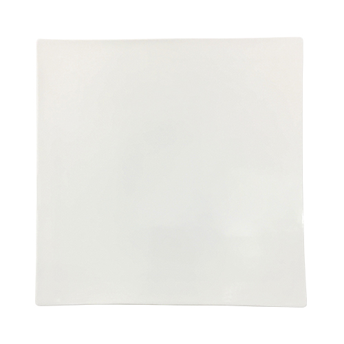 Plato Buffet Cuadrado Plano De Porcelana 30 X 30 Cm