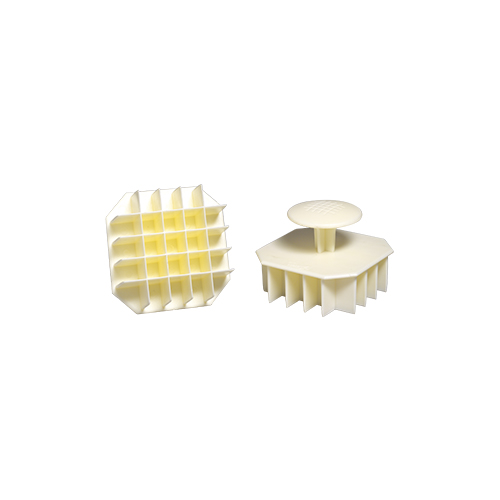 Marcador En Forma De Waffle 7.6 X 7.6 X 7.6 Cm