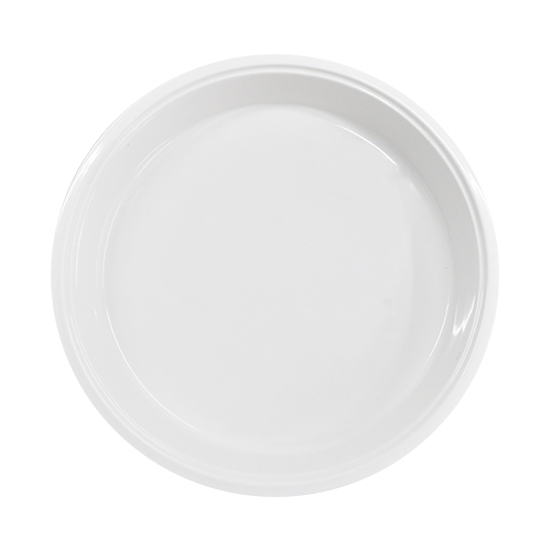 [038-109] Inserto Redondo Porcelana Blanca 39 cm 