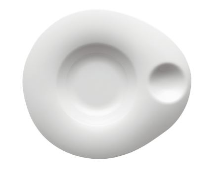 [026-1613] Orbe Plato Ovo Medidas  27 x 24 cm