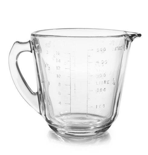 [3-122] Taza  Medidora Vidrio  560 ml / 16.09 oz