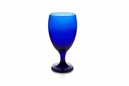 [6-608] Copa Te Helado Azul Cobalto 481 ml / 16-1/4 Oz