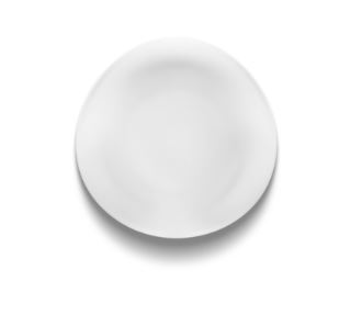 [026-2208] Plato Orbe Soia De Porcelana 26 Cm