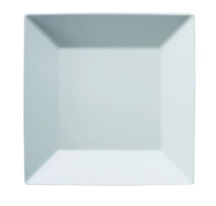 [026-1678] Basico Ensaladera De 22 x 22 x 2.5 cm Color Blanco