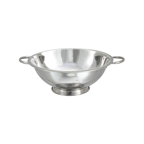 [8-1034] Escurridor De Verduras Redondo Acero Inoxidable 25.40 Cm