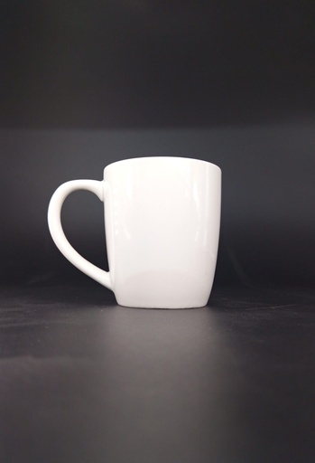 [038-215] TAZA MUGG DE 260 ML PORCELANA BLANCA